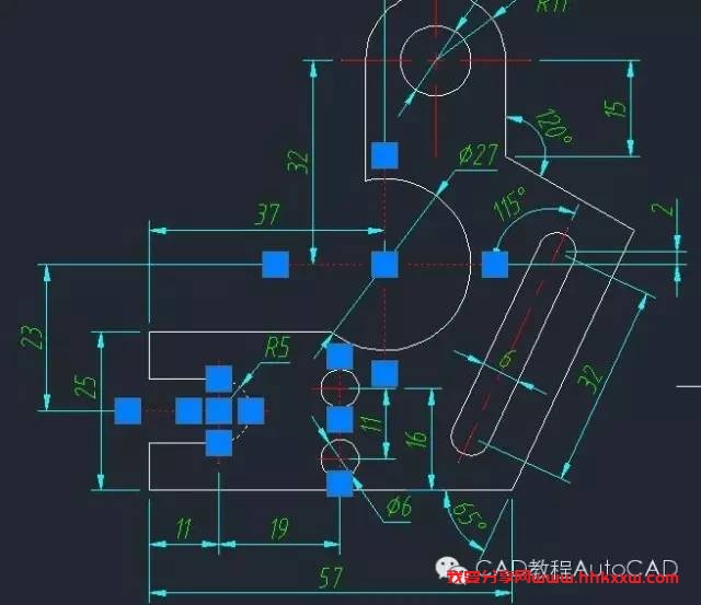 CAD选择多个对象时,选中了不该选的线条,如何只取消选择此线条?【AutoCAD教程】 CAD选中了不该选的线条,如何只取消此线条?