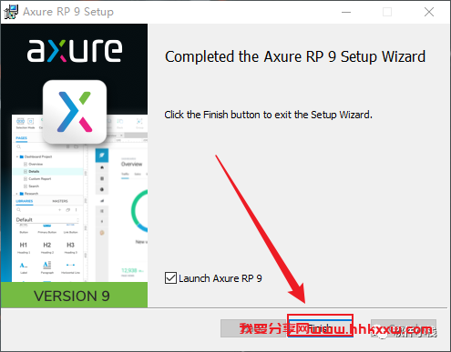 Axure RP Pro9.0 软件安装教程
