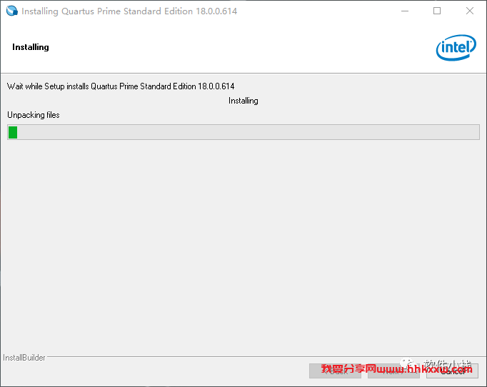 Quartus II 18.0 软件安装教程 Quartus II 18.0 软件安装包下载(和安装教程/步骤)(红雨霖)