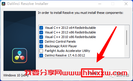 DaVinci Resolve Studio(达芬奇) v17.4 软件安装教程 DaVinci Resolve Studio(达芬奇) v17.4 软件安装教程+附软件下载
