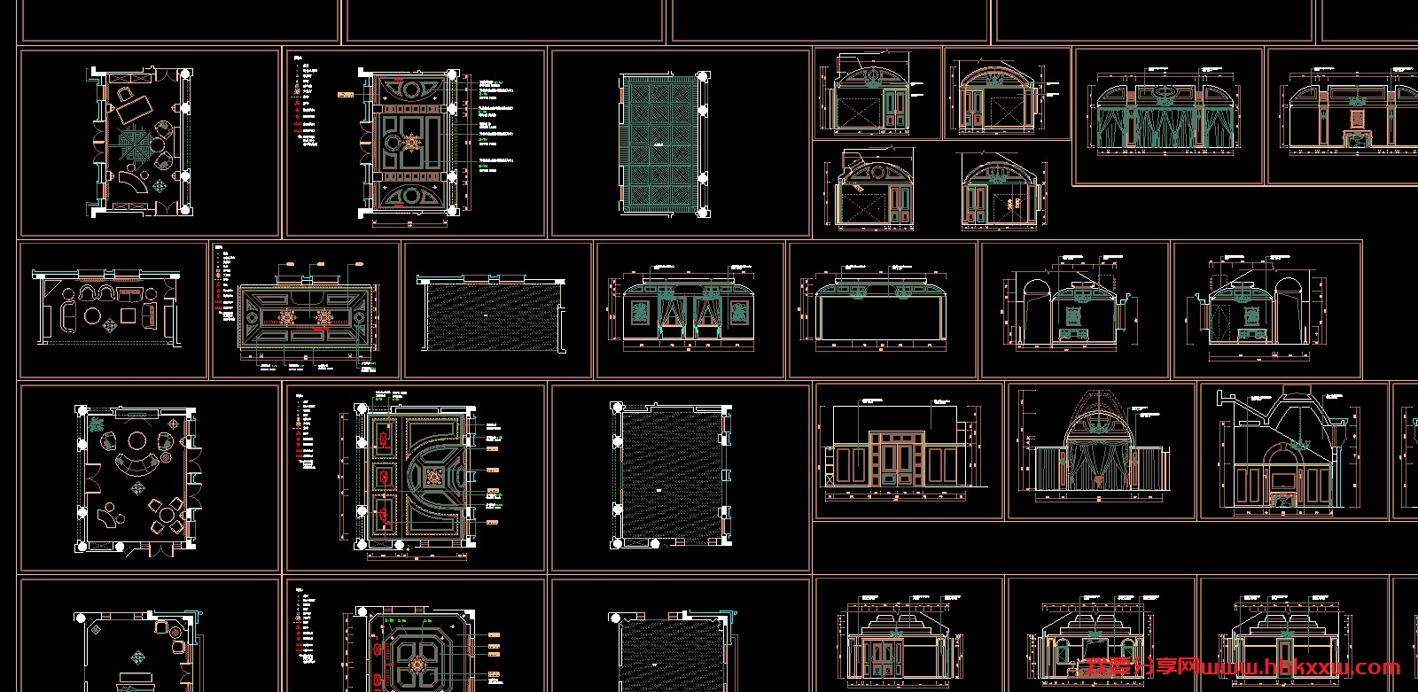 龙湾别墅/格式dwg参考AutoCAD