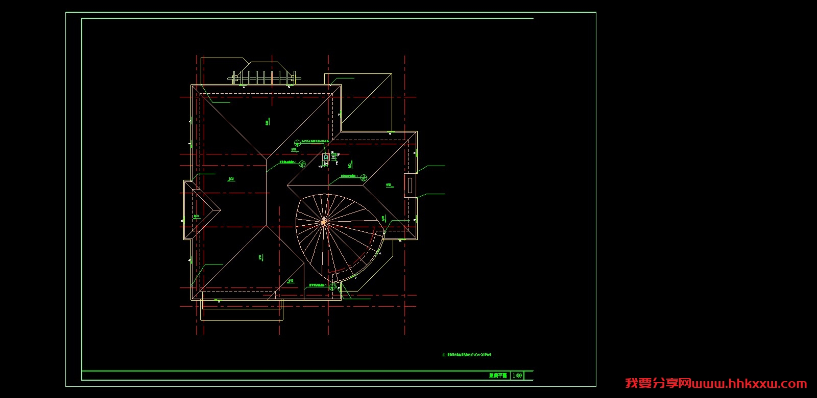 上海某欧式别墅装饰及施工图/格式dwg参考AutoCAD