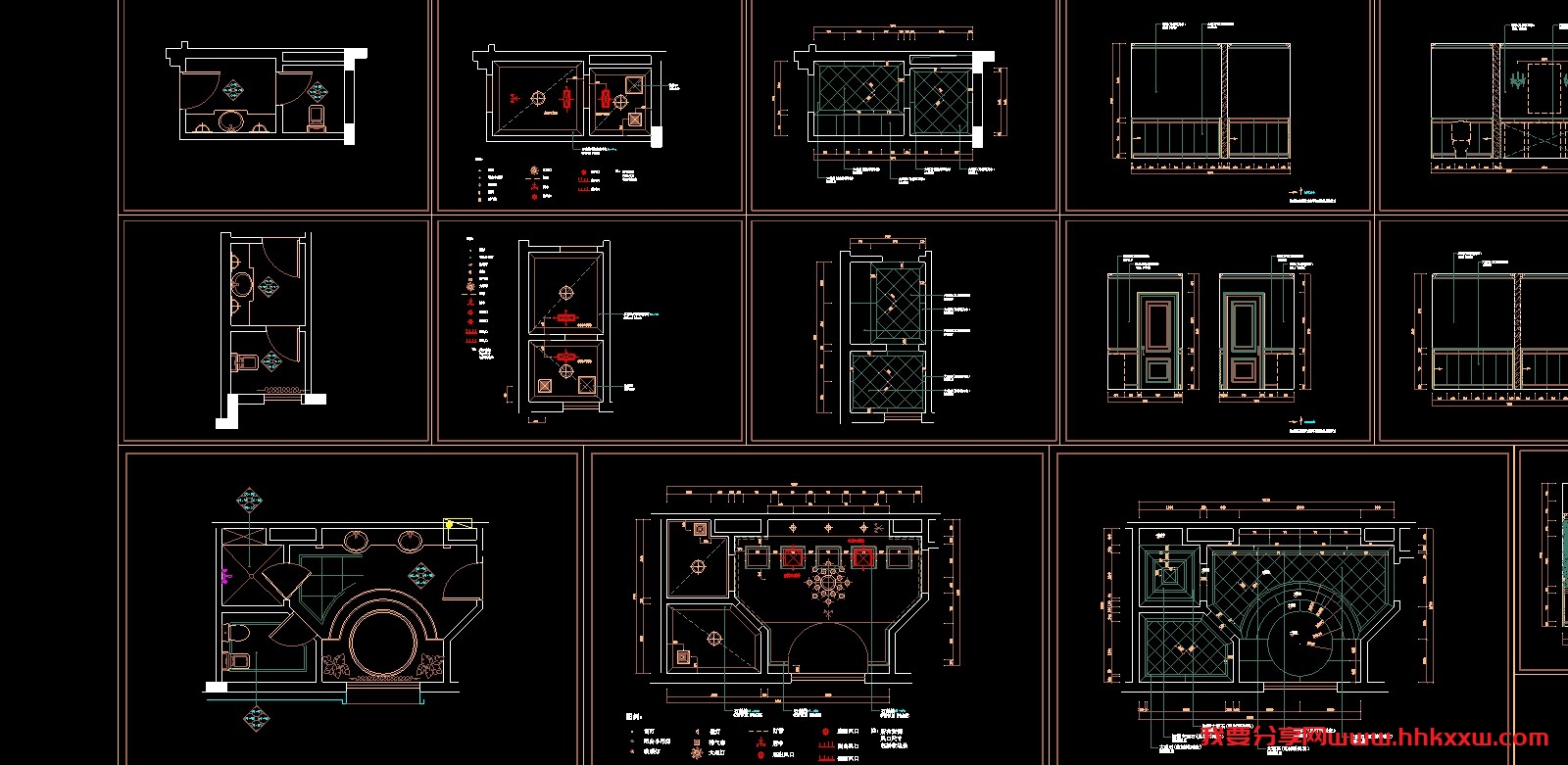 龙湾别墅/格式dwg参考AutoCAD